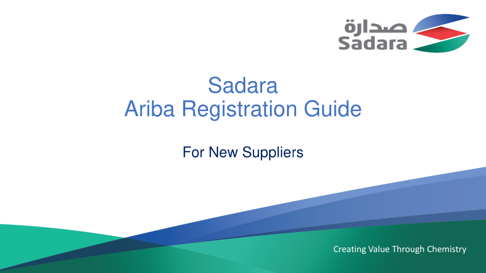 New Supplier